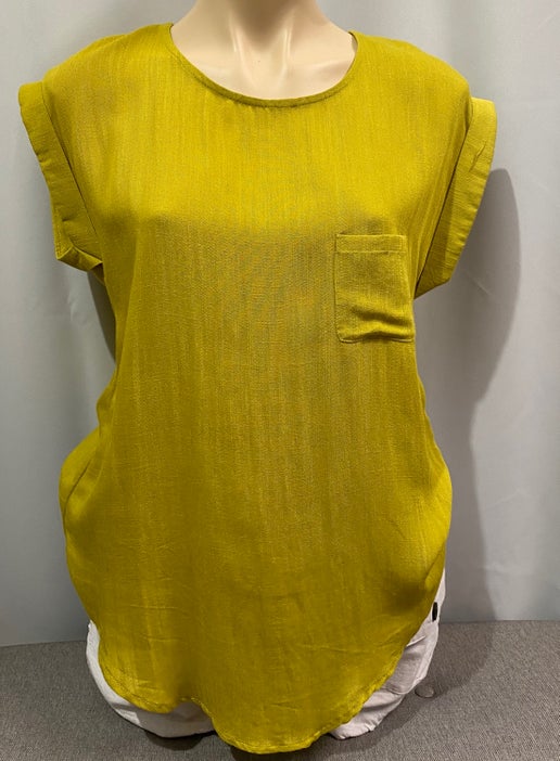 Fold Sleeve Top