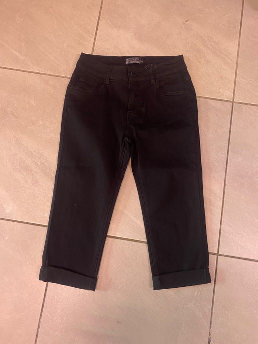 High Rise 3/4 Jeans